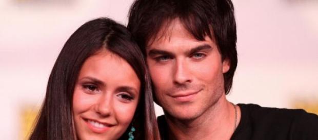 Nina Dobrev y Ian Somerhalder Nina Dobrev y Ian Somerhalder