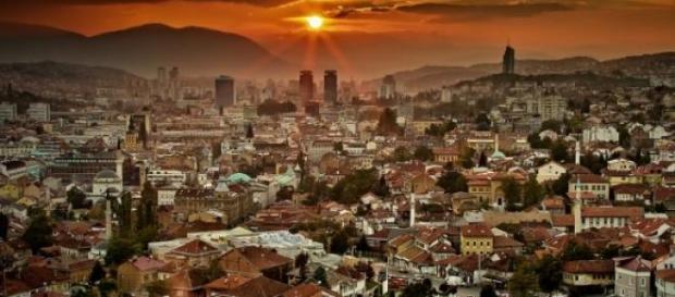 Sarajevo, capitale della Bosnia. Sarajevo, capitale della Bosnia.