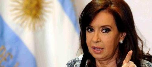 La presidenta Cristina Fernández de Kirchner