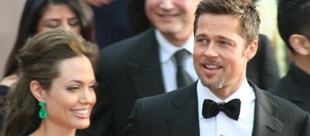 Angelina Jolie e Brad Pitt casaram em Agosto. Angelina Jolie e Brad Pitt casaram em Agosto.