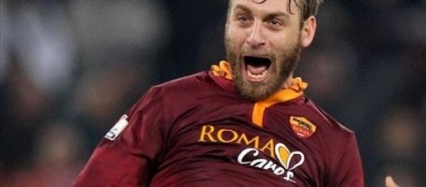 Daniele De Rossi, centrocampista della Roma Daniele De Rossi, centrocampista della Roma