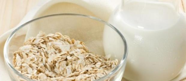 Leche de avena es alta en fibras Leche de avena es alta en fibras
