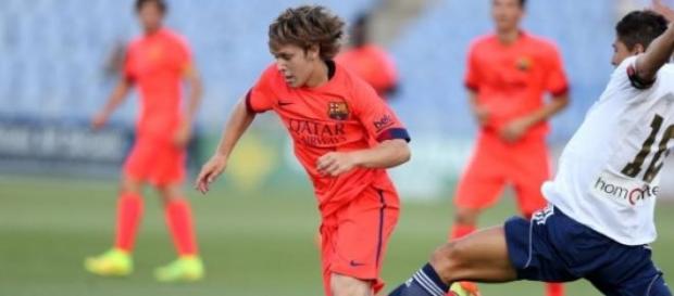 Halilović, la promesa del F.C. Barcelona. Halilović, la promesa del F.C. Barcelona.