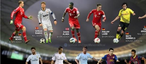 Los once "ideales" del 2014 Los once "ideales" del 2014
