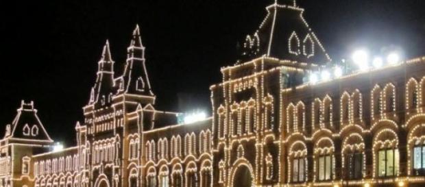 Plaza Roja de Moscu en Navidad Plaza Roja de Moscu en Navidad