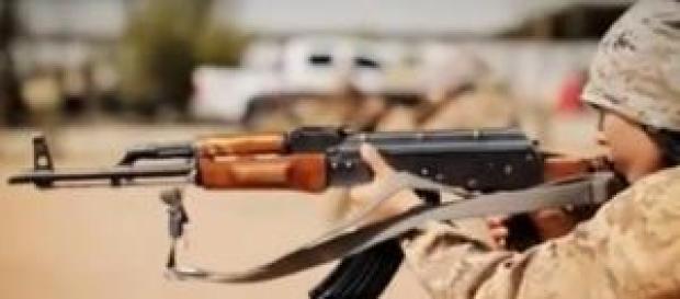Capture d'ecran, les enfants soldats d'ISIS Capture d'ecran, les enfants soldats d'ISIS