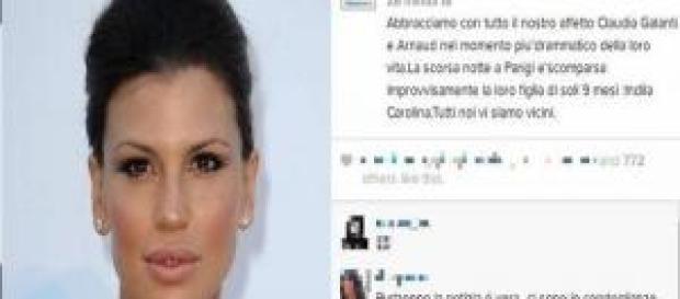 Claudia Galanti choc, morta la figlia di nove mesi Claudia Galanti choc, morta la figlia di nove mesi