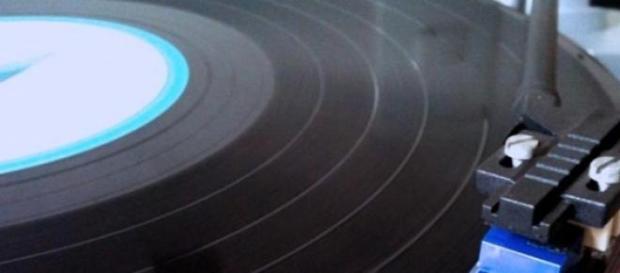 Disco de vinil, antigo bolacha Disco de vinil, antigo bolacha