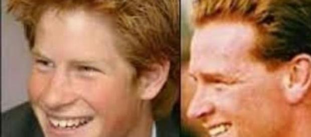 Il Principe Harry e il suo presunto padre Il Principe Harry e il suo presunto padre