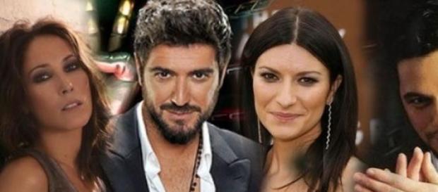 Laura Pausini, Alejandro Sanz, Malú y Orozco Laura Pausini, Alejandro Sanz, Malú y Orozco