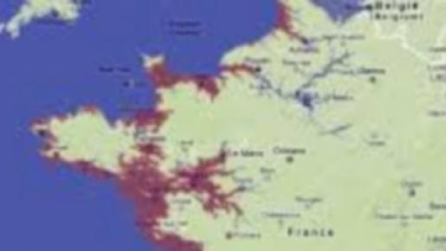 Fa&ccedil;e &agrave; la mont&eacute;e des eaux, les zones sensibles