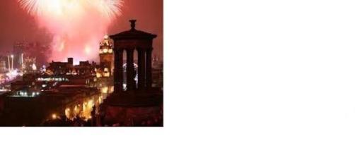 Edinburgh's New Year fireworks' display 