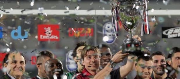 AC Milan conquistou a Dubai Challenge Cup 2014 AC Milan conquistou a Dubai Challenge Cup 2014