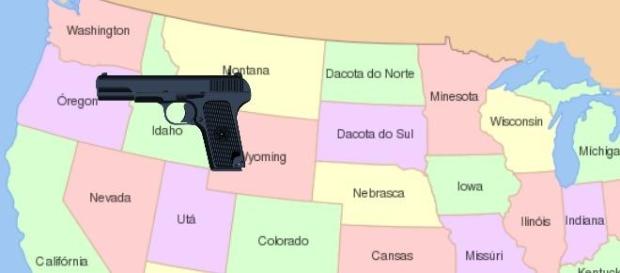 Armas causam vítimas nos Estados Unidos Armas causam vítimas nos Estados Unidos