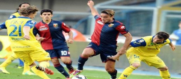 Matri, attaccante del Milan in prestito al Genoa Matri, attaccante del Milan in prestito al Genoa