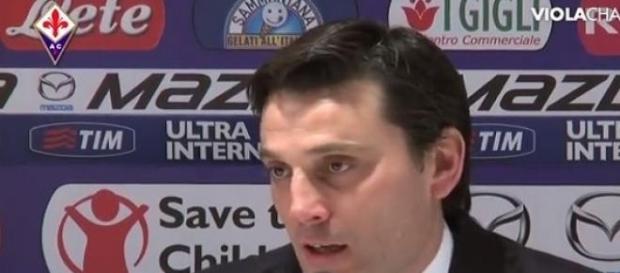 Vincenzo Montella, tecnico della Fiorentina Vincenzo Montella, tecnico della Fiorentina