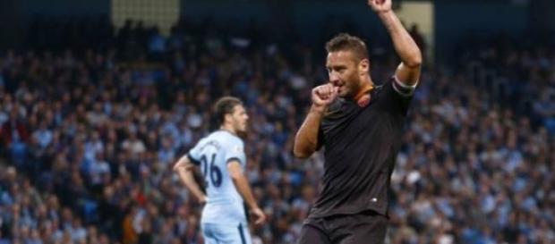 All'andata Totti regalò il pareggio alla Roma All'andata Totti regalò il pareggio alla Roma