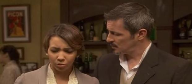 Emilia e Alfonso della soap Il Segreto Emilia e Alfonso della soap Il Segreto
