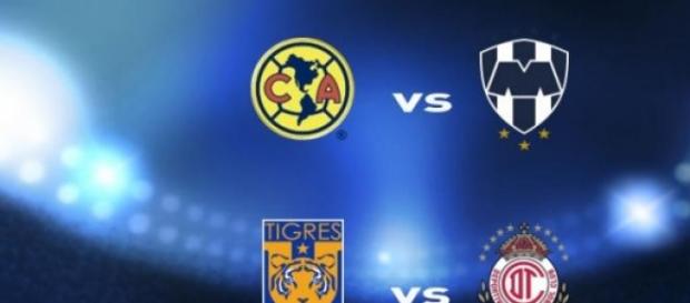 Los equipos que se enfrentan en semifinales Los equipos que se enfrentan en semifinales