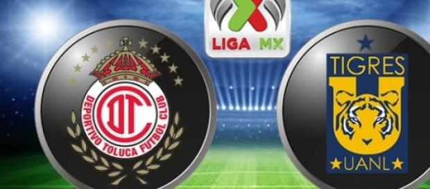 Semifinal de ida Toluca vs Tigres Semifinal de ida Toluca vs Tigres