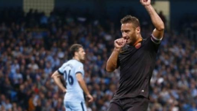 All'andata Totti regalò il pareggio alla Roma