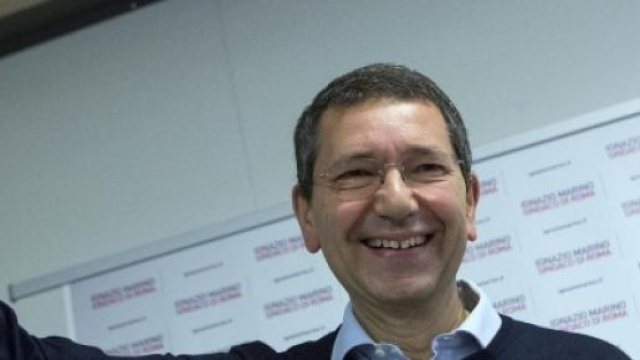Il sindaco di Roma Ignazio Marino