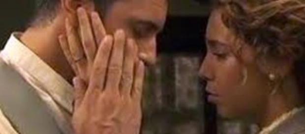 Emilia si confida con Alfonso Emilia si confida con Alfonso