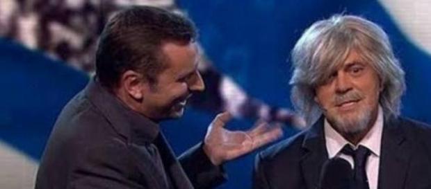 Maurizio Crozza imita Massimo Ferrero Maurizio Crozza imita Massimo Ferrero