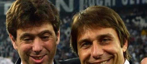 Conte e Agnelli ai tempi della Juventus
