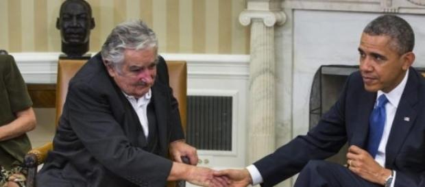 Barack Obama y José Mujica Barack Obama y José Mujica