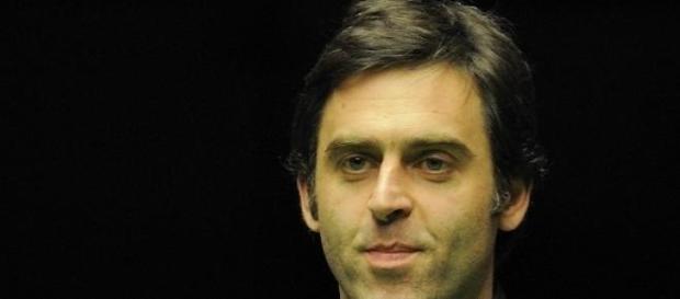 Champion Ronnie O'Sullivan winning the cup Champion Ronnie O'Sullivan winning the cup