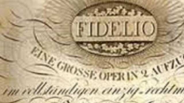 Il cartellone dell'opera di Ludwig van Beethoven 