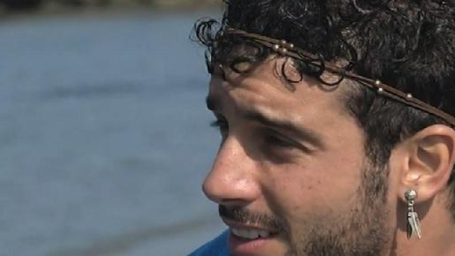 Jonas Berami durante una delle primissime esterne