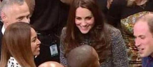 Kate Middleton e Beyoncé alla partita di basket Kate Middleton e Beyoncé alla partita di basket