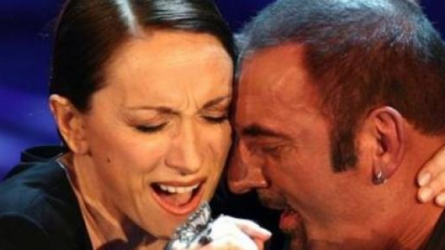 Mango con la moglie Laura Valente 