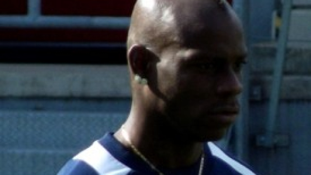 Mario Balotelli piange contro il Napoli