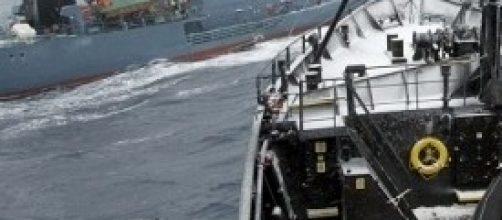 Navi giapponesi attaccano la Sea Shepherd