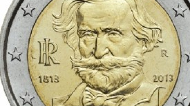 2 euro commemorativi italiani Giuseppe Verdi