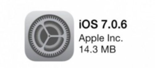Apple iOS 7.0.6 aggiornamento software