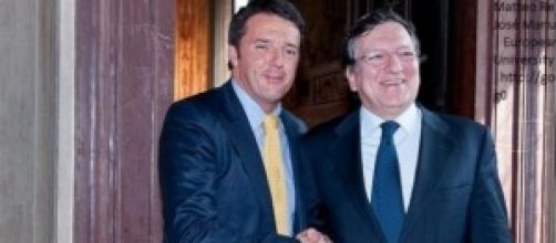 Matteo Renzi a Jose Manuel Barroso