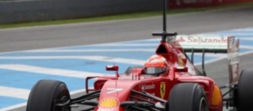 Kimi Raikkonen sulla Ferrari F14 T