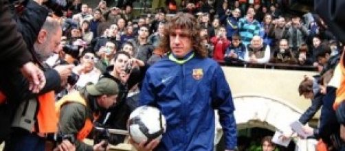 Carles Puyol, capitano del Barcellona