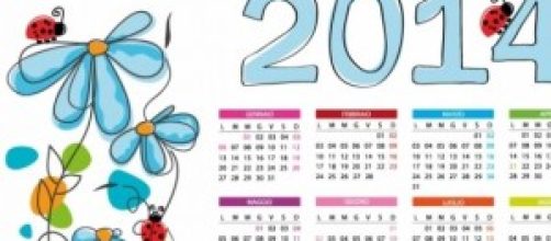 Calendario 2014: date, ferie, ponti e scadenze.