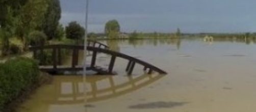 inondazione del fiume Bradano