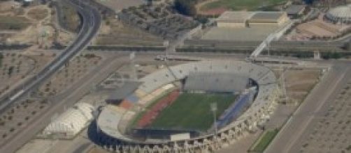 Lo stadio Sant'Elia di Cagliari