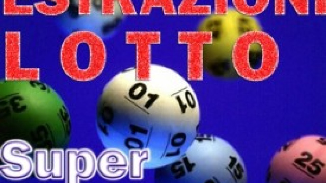 Estrazioni Lotto e Superenalotto di oggi