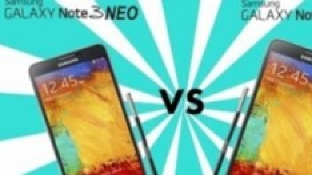Confronto tra Galaxy Note 3 Neo e Galaxy Note 3