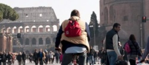 Blocco del traffico a Roma