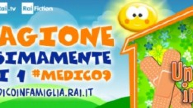 Logo serie tv 'Un medico in famiglia 9'