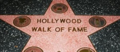 La famosa Walk of Fame di Hollywood